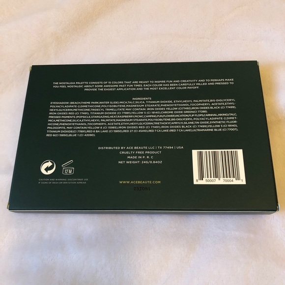 Ace Beaute Nostalgia Eyeshadow Palette - Picture 6 of 12